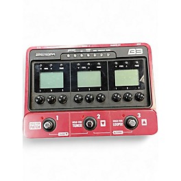 Used Zoom B3 Bass FX And Amp Simulator Bass Effect Pedal