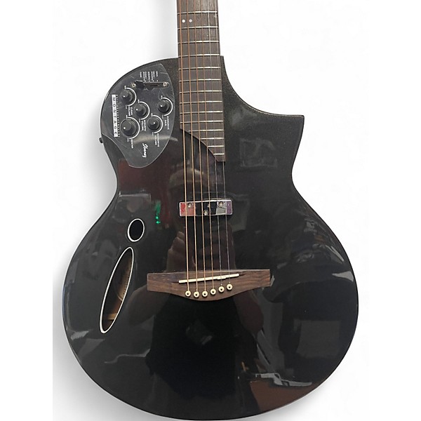Used Ibanez MSC550 Montage Black Acoustic Electric Guitar