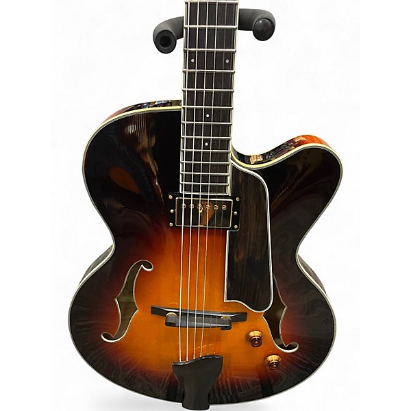 Used Eastman T146SM-SB 3 Color Sunburst Acoustic Electric Guitar