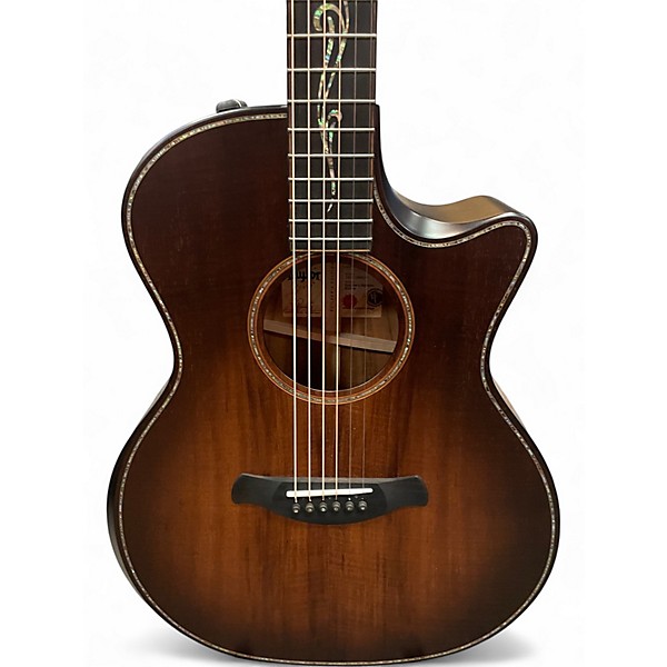 Used Taylor K24CE BUILDER'S EDITION Worn Natural Acoustic Guitar