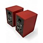 Used 2017 JBL LSR305MR Pair MATTE RED Powered Monitor