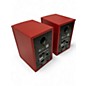Used 2017 JBL LSR305MR Pair MATTE RED Powered Monitor