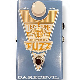 Used Daredevil Pedals Ten Tone Anniversary Fuzz Effect Pedal