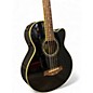 Used Ibanez AEB10E Black Acoustic Bass Guitar