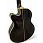 Used Ibanez AEB10E Black Acoustic Bass Guitar