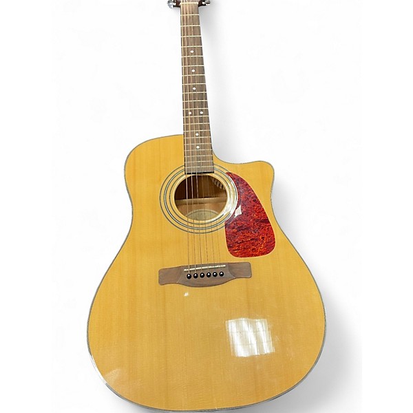 Used Fender CD140SCE Natural Acoustic Electric Guitar