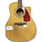 Used Fender CD140SCE Natural Acoustic Electric Guitar