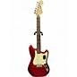 Used Squier paranormal cyclone Candy Apple Red Solid Body Electric Guitar thumbnail
