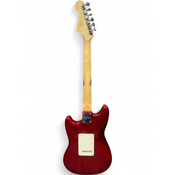 Used Squier paranormal cyclone Candy Apple Red Solid Body Electric Guitar