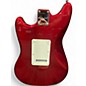 Used Squier paranormal cyclone Candy Apple Red Solid Body Electric Guitar