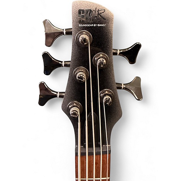 Used Ibanez SR505E Midnight Gray Burst Electric Bass Guitar