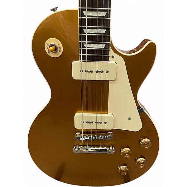 Used Gibson Les Paul Standard GOLDTOP Solid Body Electric Guitar
