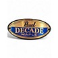 Used Pearl 7 Piece Decade Maple 7 Piece Drum Kit Satin Black Drum Kit