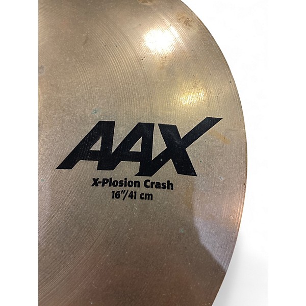 Used SABIAN 16in AAX Xplosion Crash Cymbal