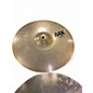 Used SABIAN 14in AAX Metal Hi Hat Pair Cymbal