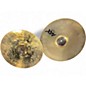 Used SABIAN 14in AAX Metal Hi Hat Pair Cymbal