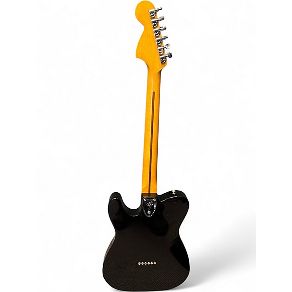 Used Fender american vintage II TELECASTER CUSTOM 1975 Black Solid Body Electric Guitar