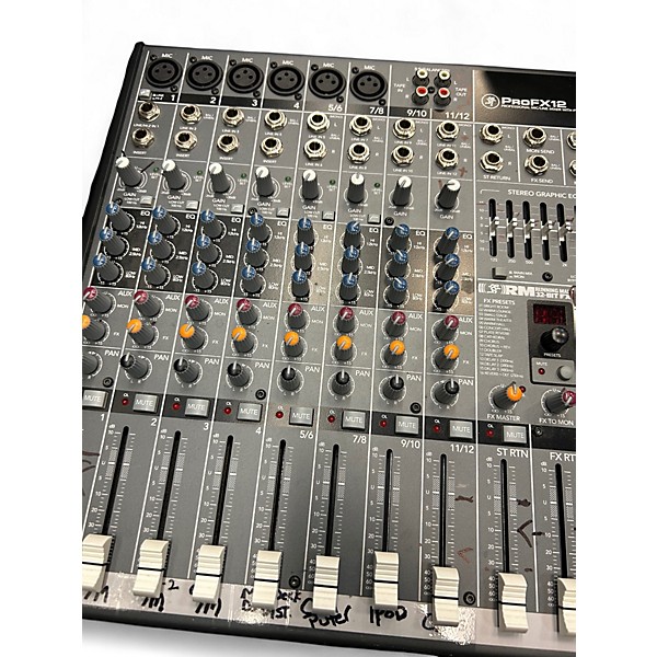 Used Mackie PROFX12 Unpowered Mixer