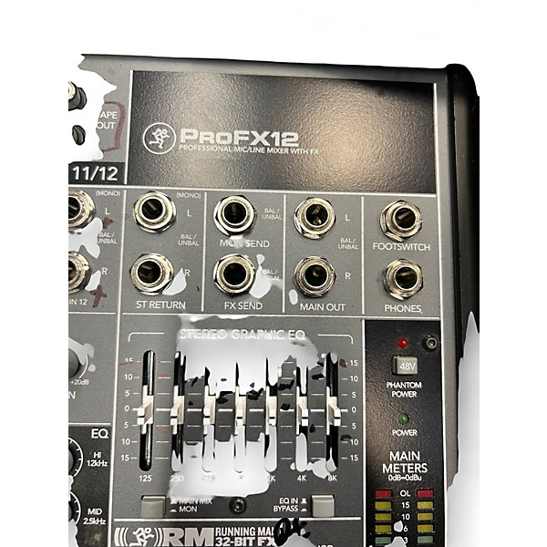 Used Mackie PROFX12 Unpowered Mixer