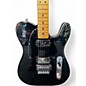 Used 2023 Fender American Ultra Luxe Deluxe Telecaster Floyd Black Metallic Solid Body Electric Guitar