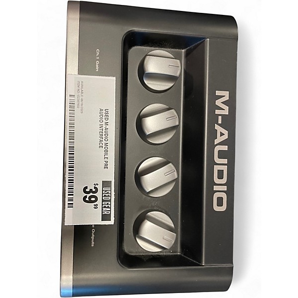 Used M-Audio MOBILE PRE Audio Interface