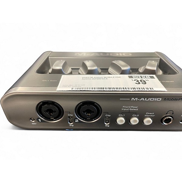 Used M-Audio MOBILE PRE Audio Interface