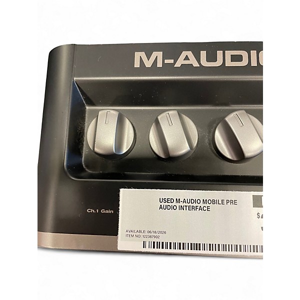 Used M-Audio MOBILE PRE Audio Interface
