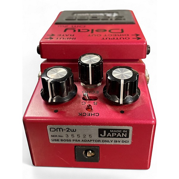 Used BOSS DM2W Delay Waza Craft Effect Pedal