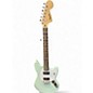 Used Squier Bullet Mustang HH Seafoam Green Solid Body Electric Guitar thumbnail