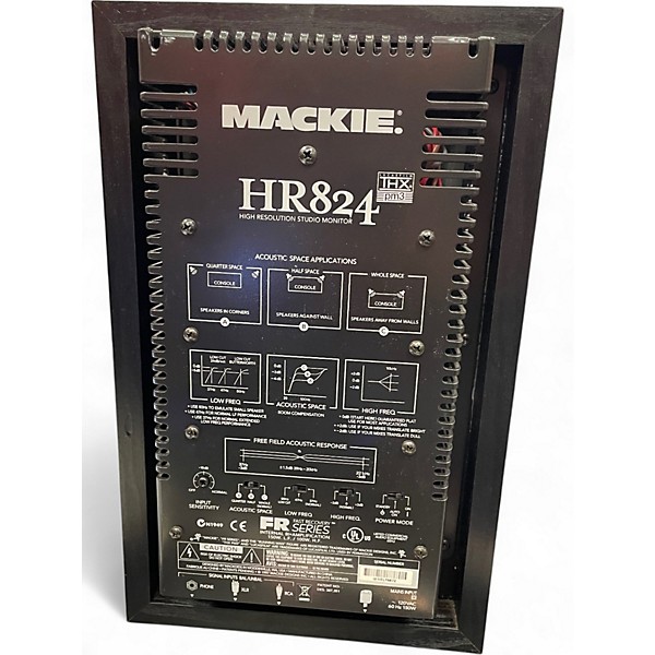 Used Mackie HR824 MKI Pair Powered Monitor