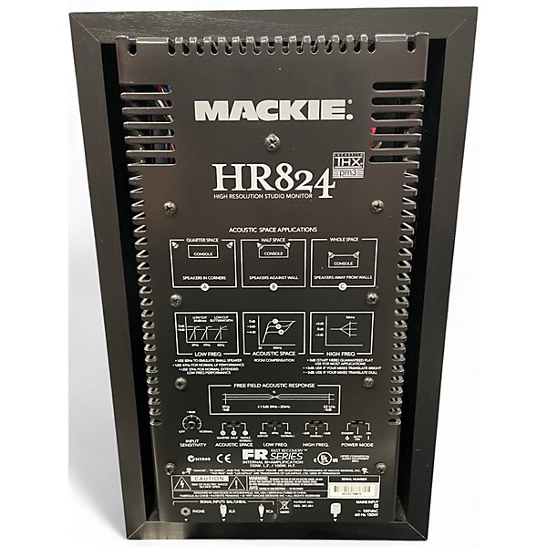 Used Mackie HR824 MKI Pair Powered Monitor