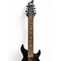 Used Schecter Guitar Research DAMIEN 8 Multiscale Satin Black Solid Body Electric Guitar