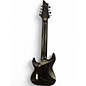 Used Schecter Guitar Research DAMIEN 8 Multiscale Satin Black Solid Body Electric Guitar