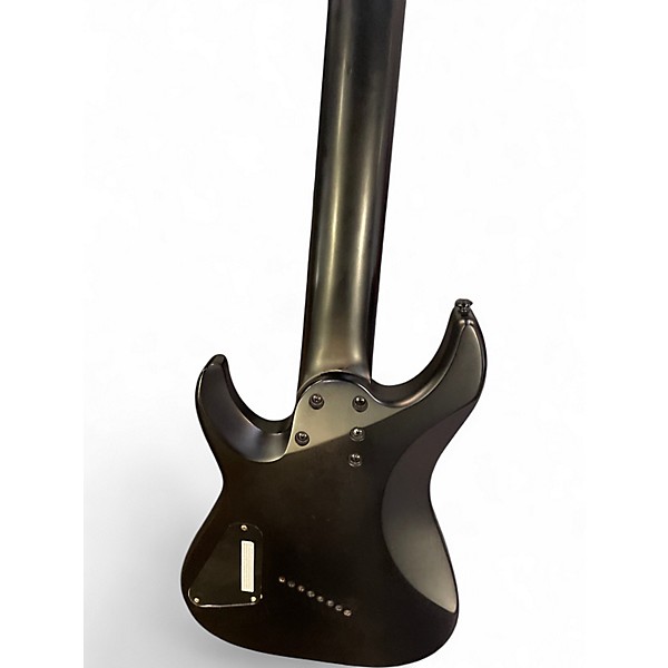Used Schecter Guitar Research DAMIEN 8 Multiscale Satin Black Solid Body Electric Guitar