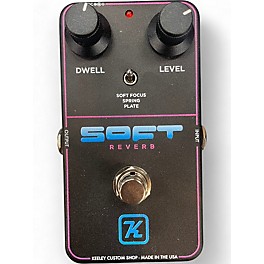 Used Keeley Soft Reverb Effect Pedal