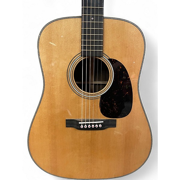 Used Martin D28 Modern Deluxe Natural Acoustic Guitar