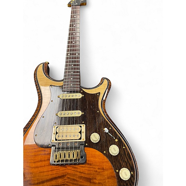 Used 2014 Knaggs Severn Tier 2 Wicked Burst Sunflower Solid Body Electric Guitar