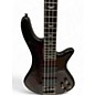 Used Schecter Guitar Research Stiletto Extreme 4 String BLACK CHERRY Electric Bass Guitar