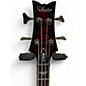 Used Schecter Guitar Research Stiletto Extreme 4 String BLACK CHERRY Electric Bass Guitar