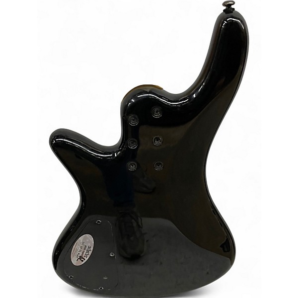 Used Schecter Guitar Research Stiletto Extreme 4 String BLACK CHERRY Electric Bass Guitar