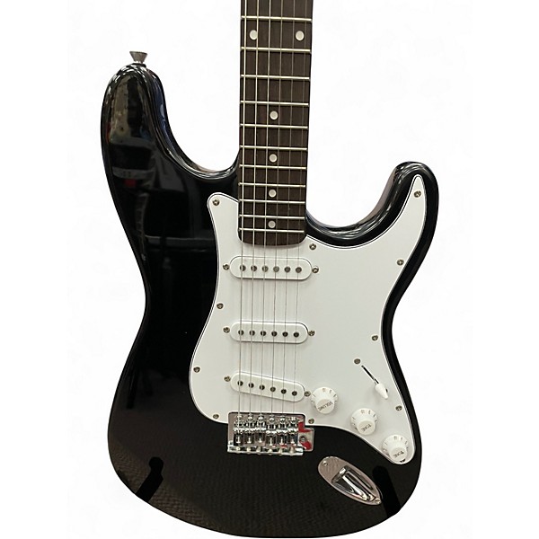 Used Huntington S STYLE Black Solid Body Electric Guitar