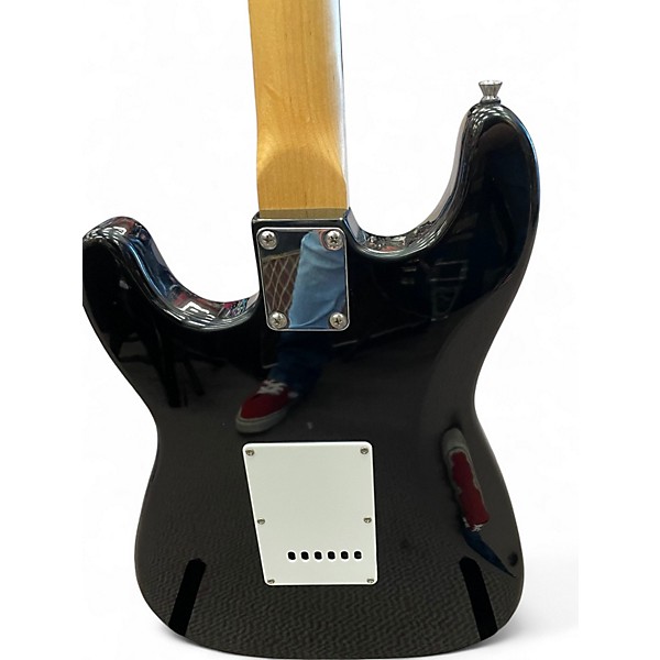 Used Huntington S STYLE Black Solid Body Electric Guitar