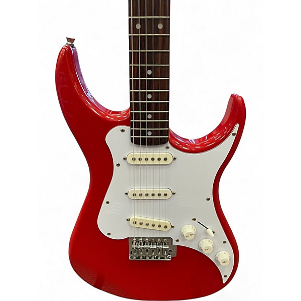 Used AXL S STYLE Candy Apple Red Solid Body Electric Guitar