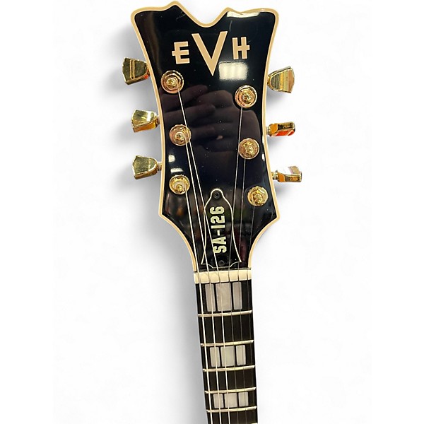 Used EVH SA-126 SPECIAL QM Tobacco Sunburst Hollow Body Electric Guitar