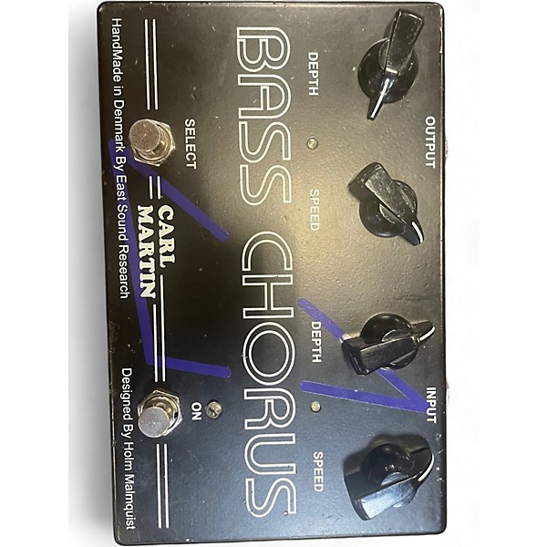 Used Carl Martin Bass Chorus Bass Effect Pedal