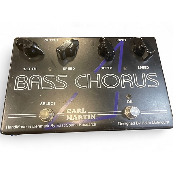 Used Carl Martin Bass Chorus Bass Effect Pedal