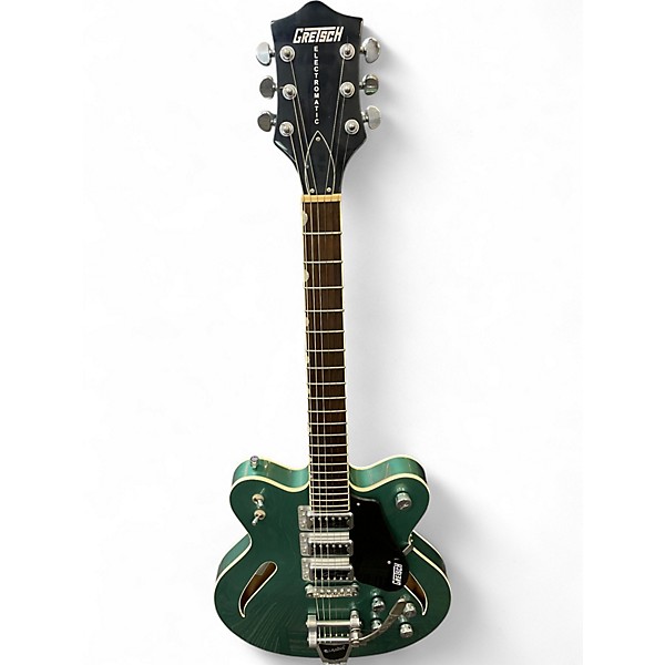Used 2014 Gretsch Guitars G5622T Electromatic Center Block Double Cut Bigsby Georgia Green Hollow Body Electric Guitar
