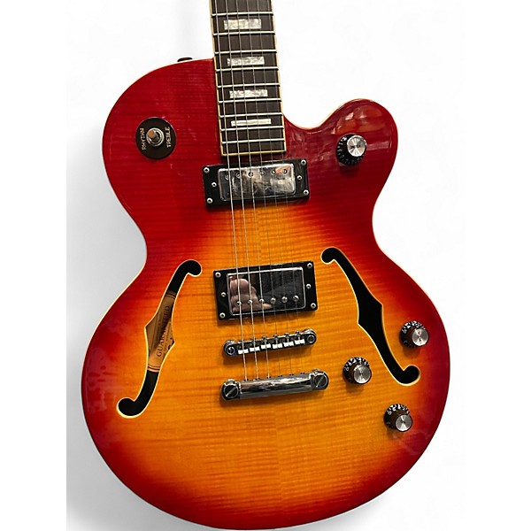 Used Epiphone Alleycat  Heritage Cherry Sunburst Solid Body Electric Guitar