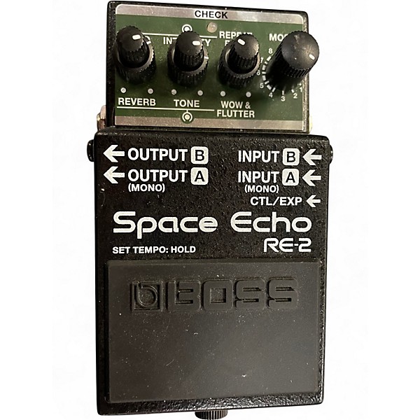 Used BOSS RE2 SPACE ECHO Effect Pedal