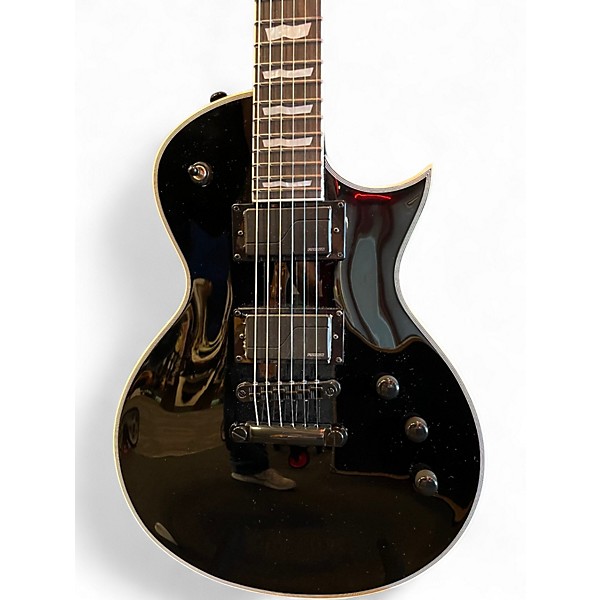 Used ESP LTD EC1000 Deluxe Black Solid Body Electric Guitar